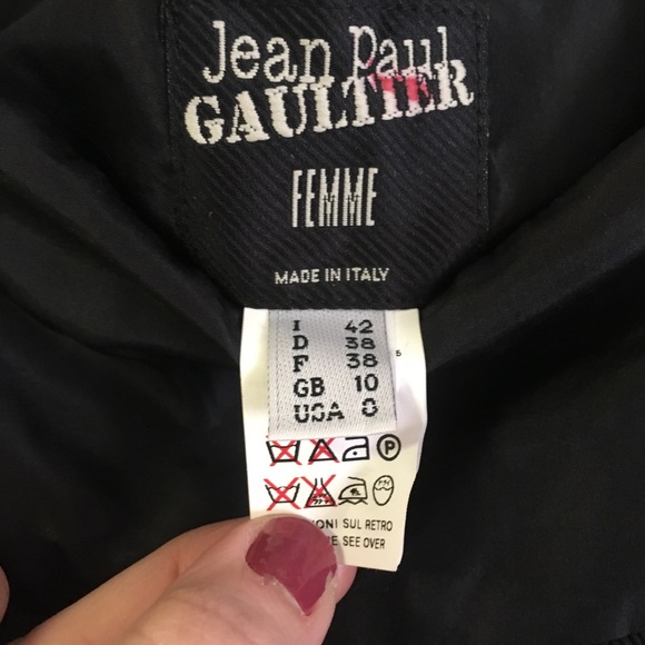 Vintage Jean Paul Gaultier Paris Plisse skirt NWT - Picture 7 of 8